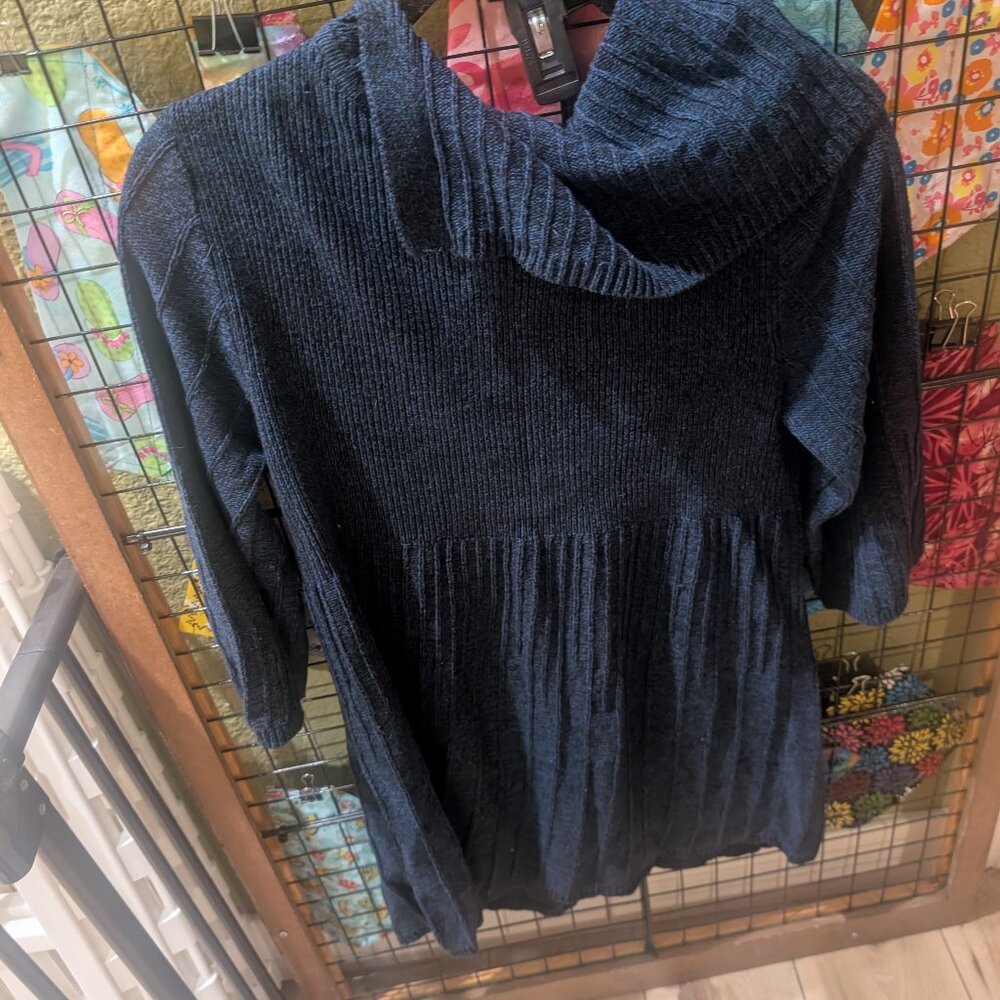 Dark blue sweater